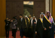 Abgesandte der GCC-Staaten in Peking.