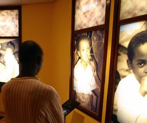 Kigali Memorial Center zum Gedenken an den Völkermord in Ruanda.