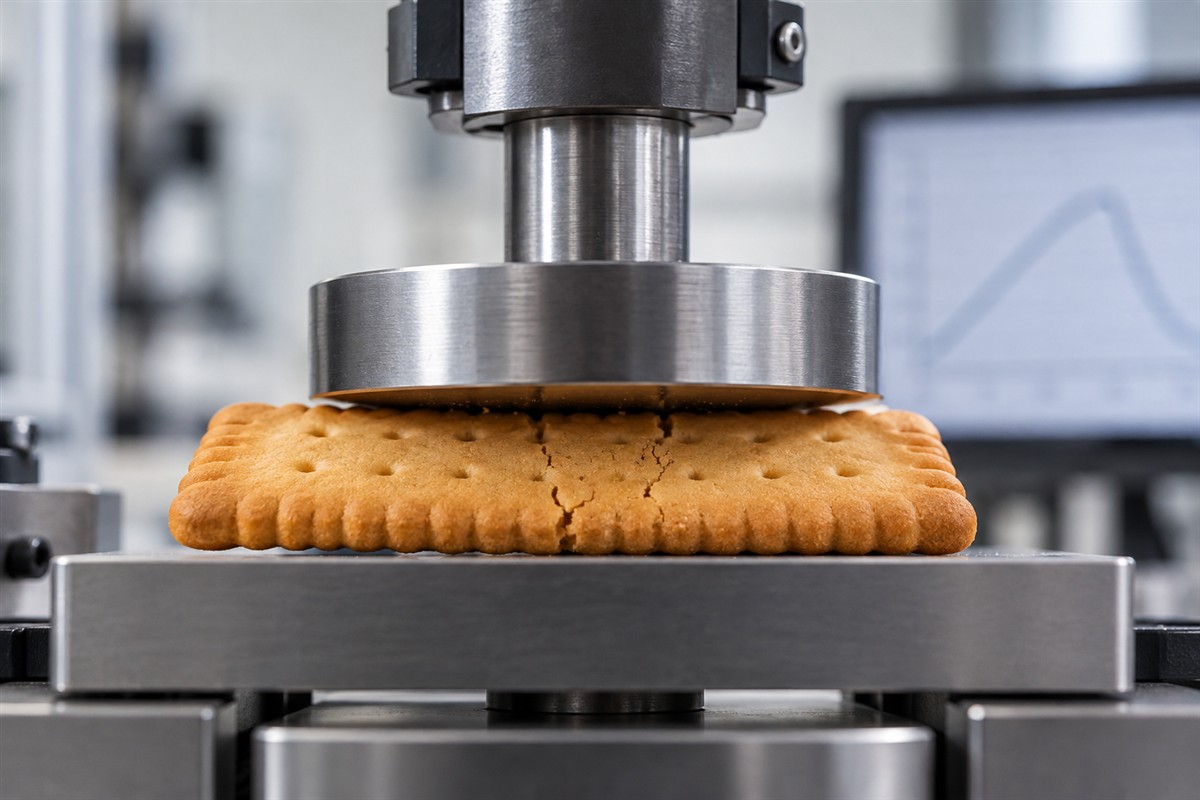 Too soft? The consistency of a Leibnitz biscuit is tested in Germany