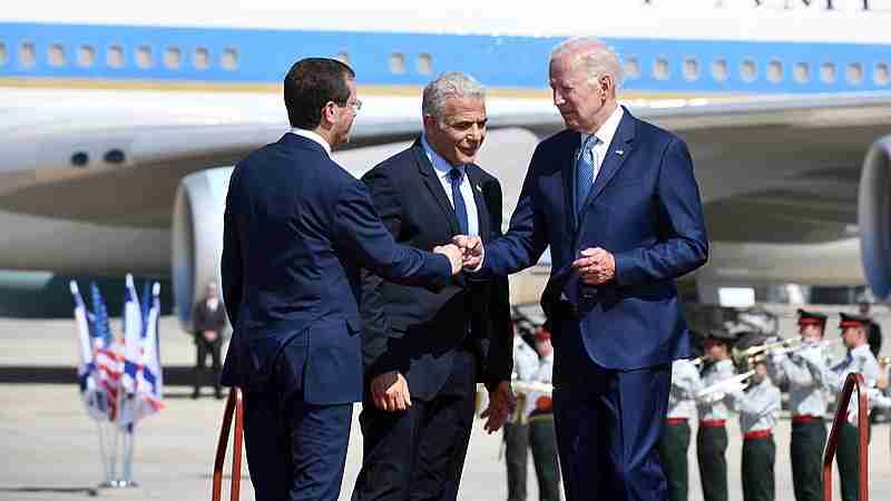 Joe Biden visit to Israel, July 2022 (GPOZACH 07 2), tags: für - CC BY-SA